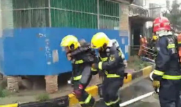 消防员视频,视频记录惊心动魄的灭火行动